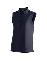MAIER SPORTS | Damen Funktionspolo Ulrike | dunkelblau