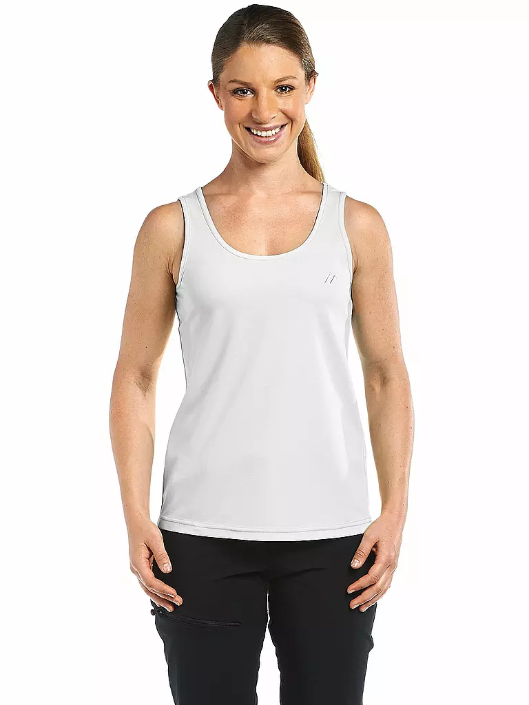 MAIER SPORTS | Damen Funktionstop Petra | weiss