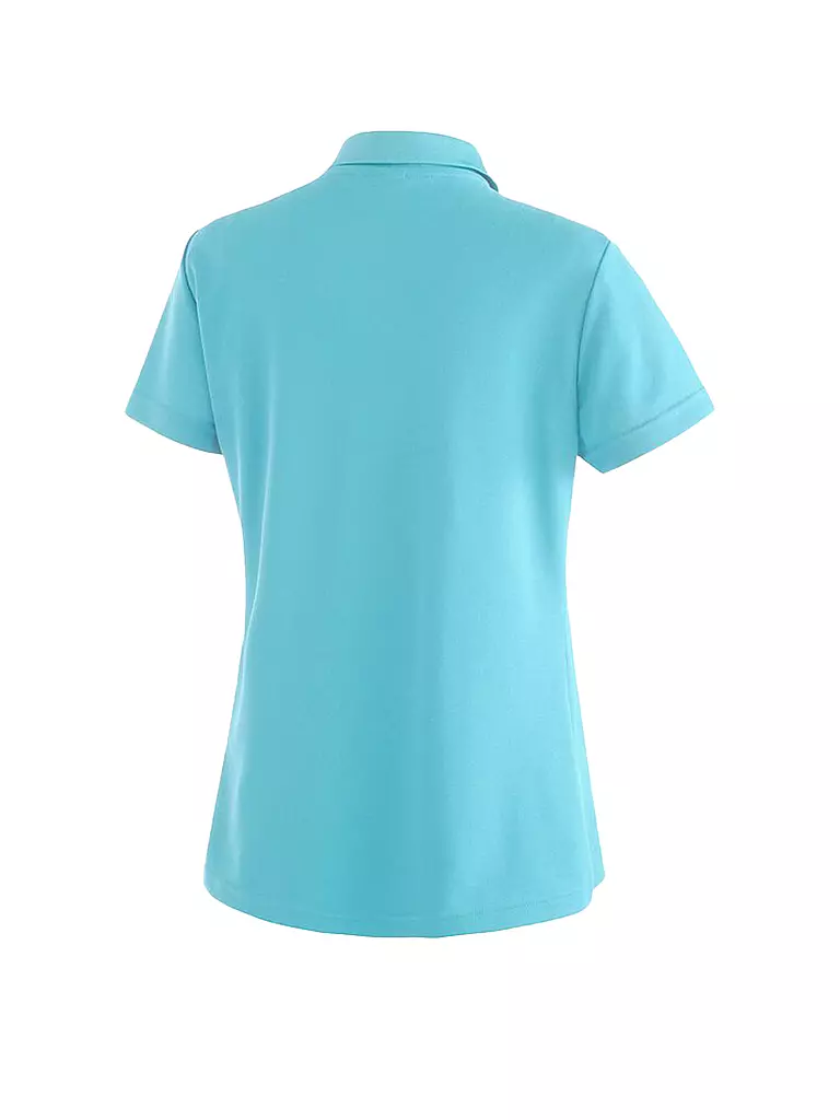 MAIER SPORTS | Damen Polo Ulrike | hellblau