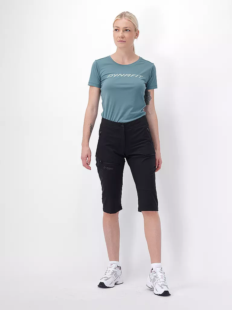 MAIER SPORTS | Damen Short Kluane 3/4 | schwarz