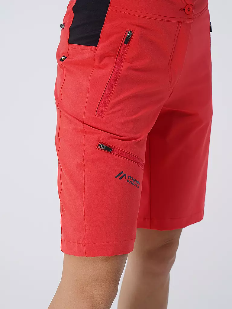 MAIER SPORTS | Damen Short Latit Vario | rot