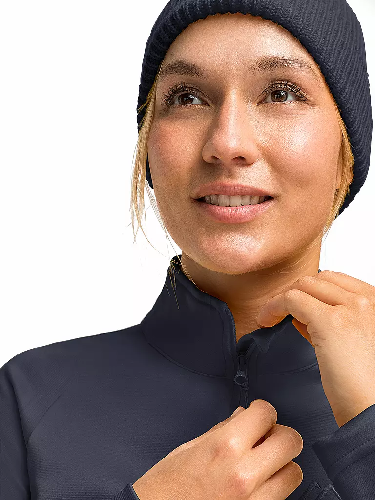 MAIER SPORTS | Damen Unterzieh Zipshirt Eva | pink