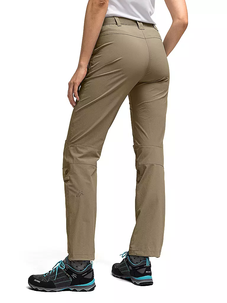 MAIER SPORTS | Damen Wanderhose Lulaka Roll Up | beige