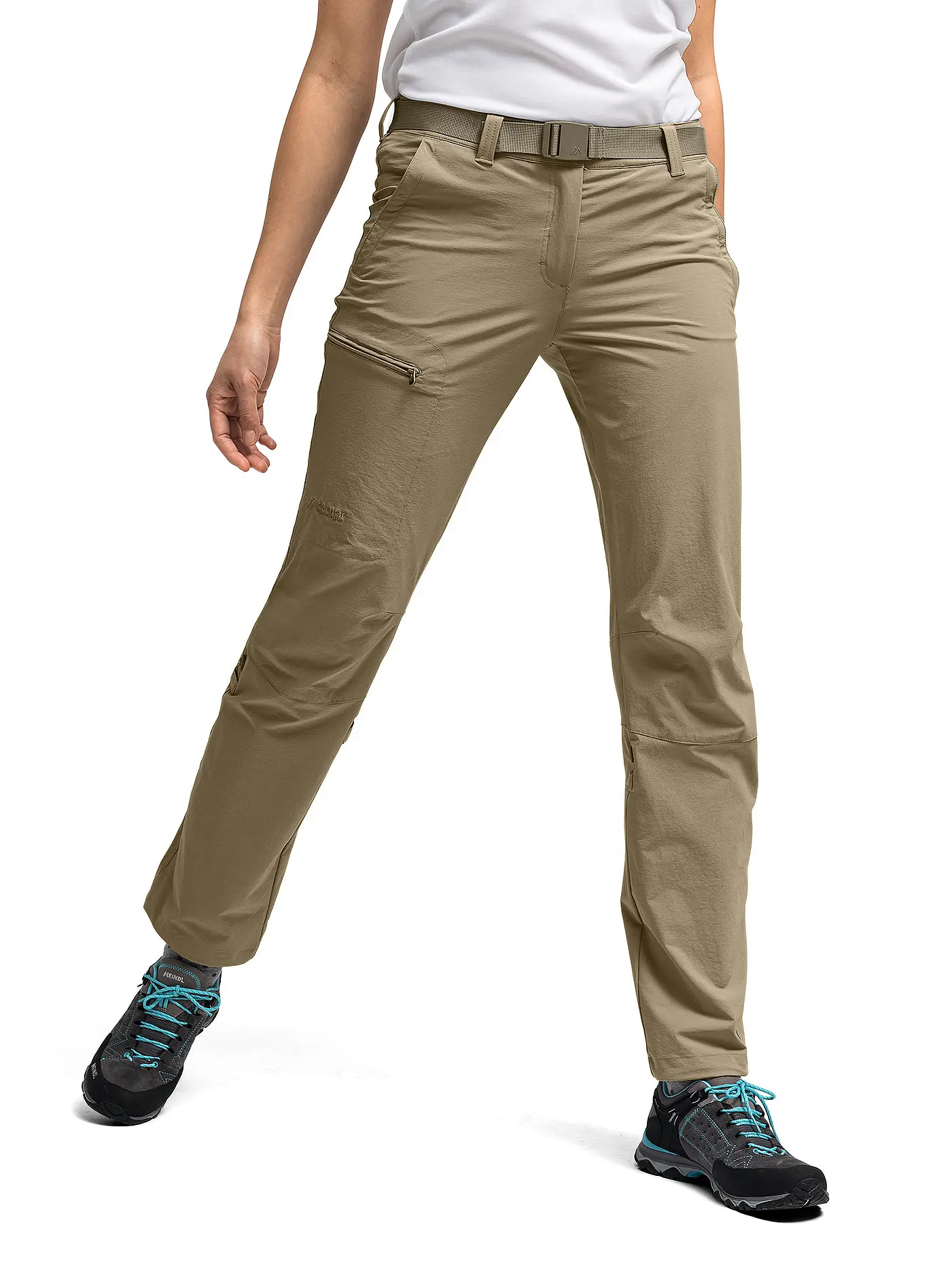 MAIER SPORTS | Damen Wanderhose Lulaka Roll Up | beige