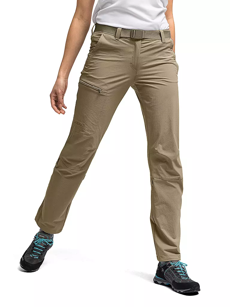 MAIER SPORTS | Damen Wanderhose Lulaka Roll Up | beige