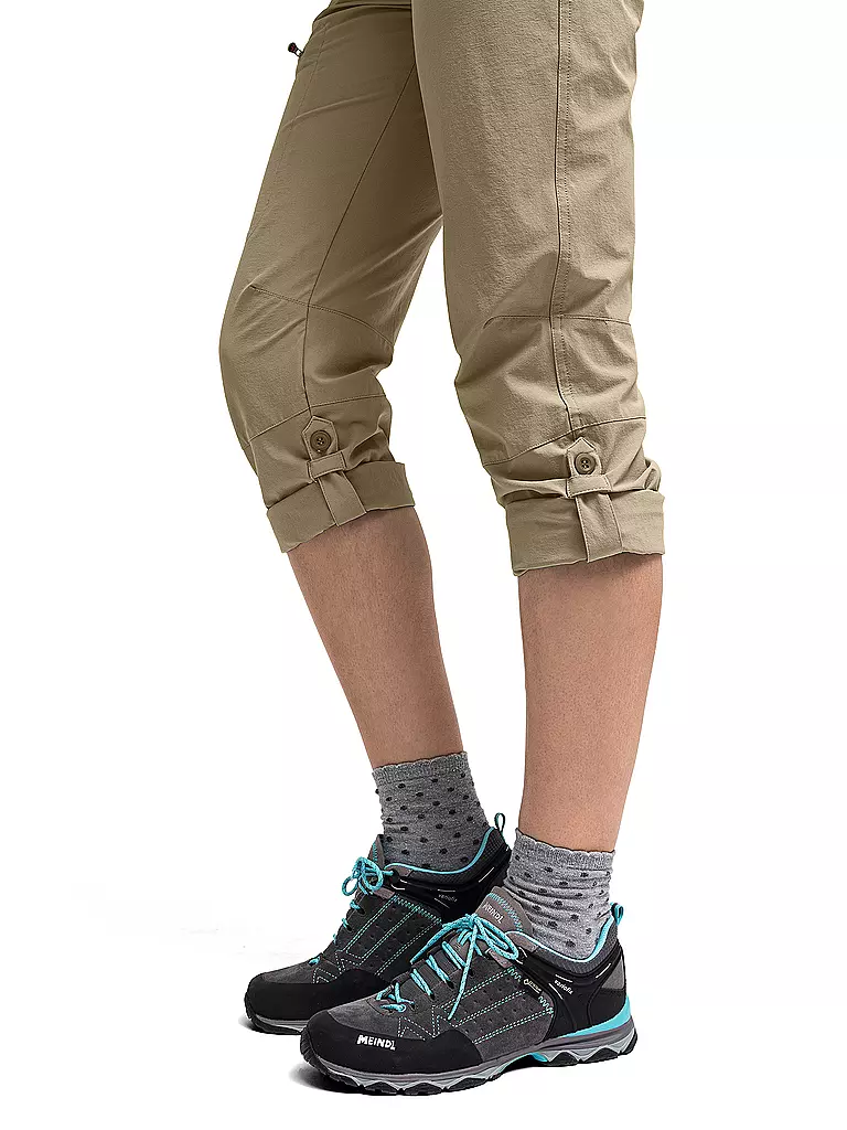 MAIER SPORTS | Damen Wanderhose Lulaka Roll Up | beige