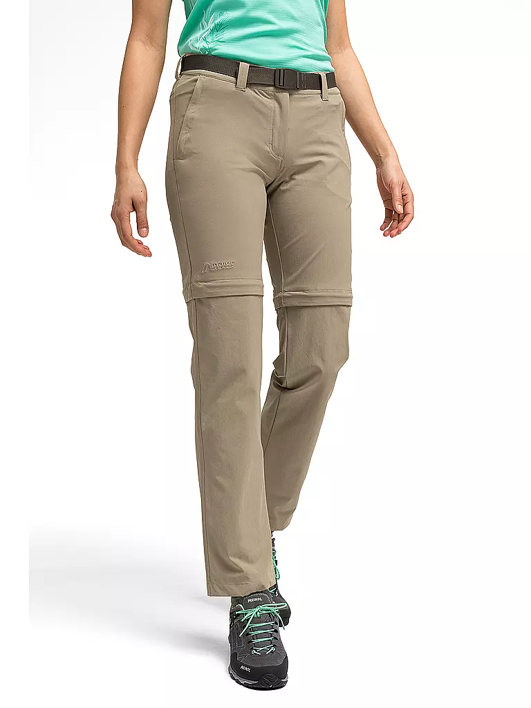 MAIER SPORTS | Damen Wanderhose Nata2 ZipOff | schwarz