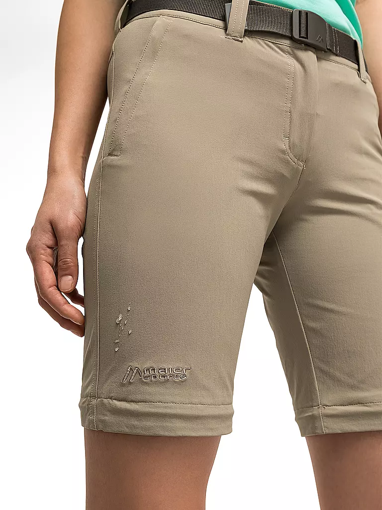 MAIER SPORTS | Damen Wanderhose Nata2 ZipOff | schwarz