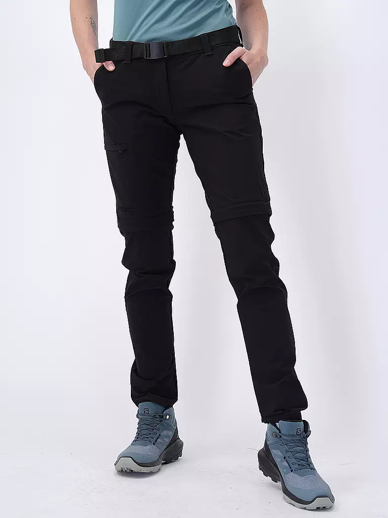 MAIER SPORTS | Damen ZipOff-Wanderhose Inara Slim Zip | grau