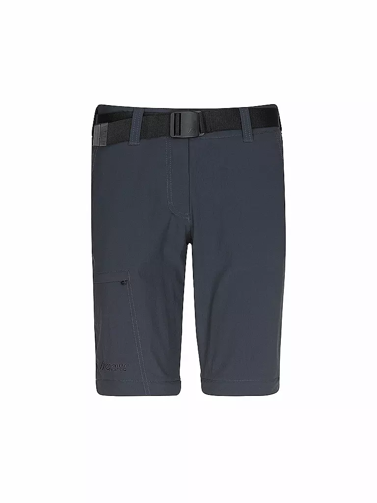 MAIER SPORTS | Damen ZipOff-Wanderhose Inara Slim Zip | schwarz