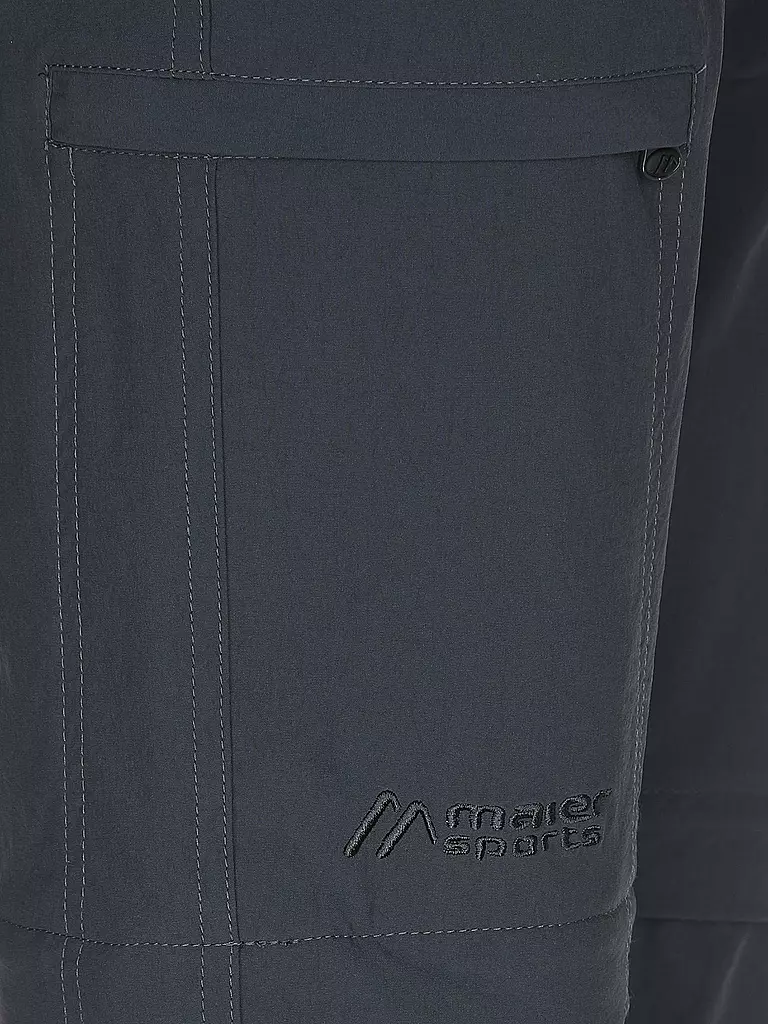 MAIER SPORTS | Damen ZipOff-Wanderhose Inara Slim Zip | schwarz