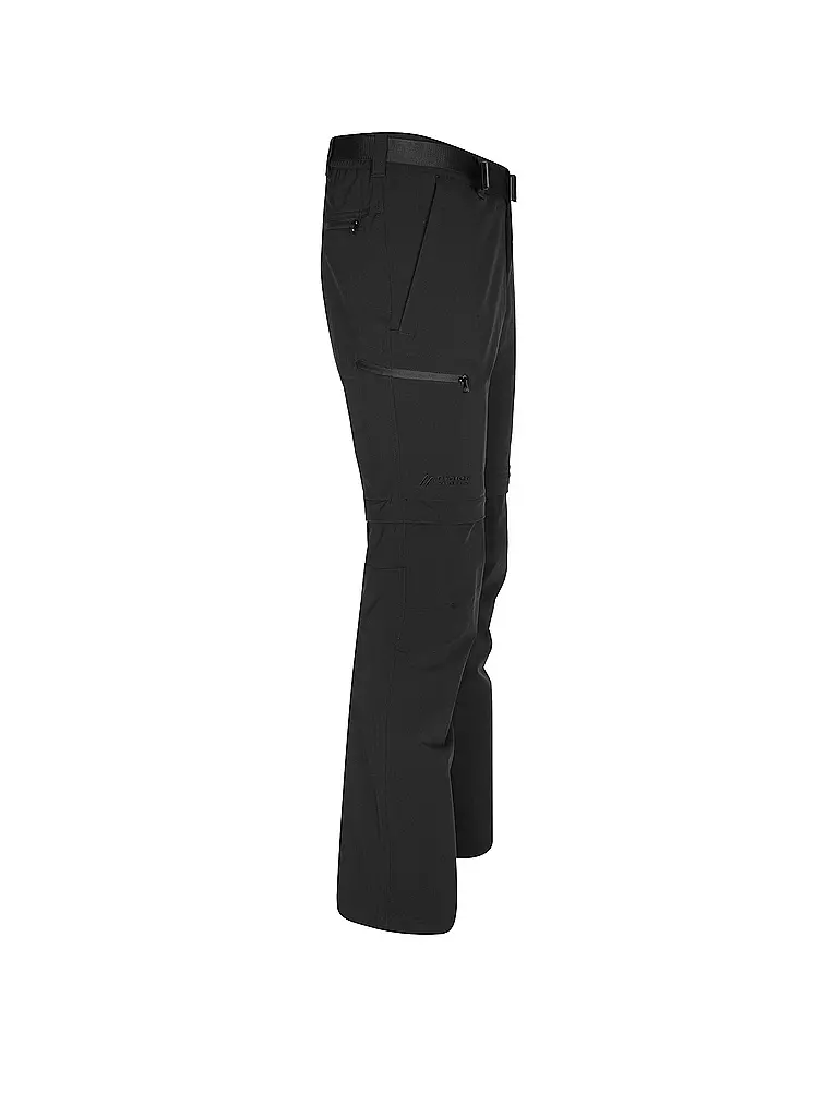 MAIER SPORTS | Herren Wanderhose Tajo2 ZipOff  | schwarz