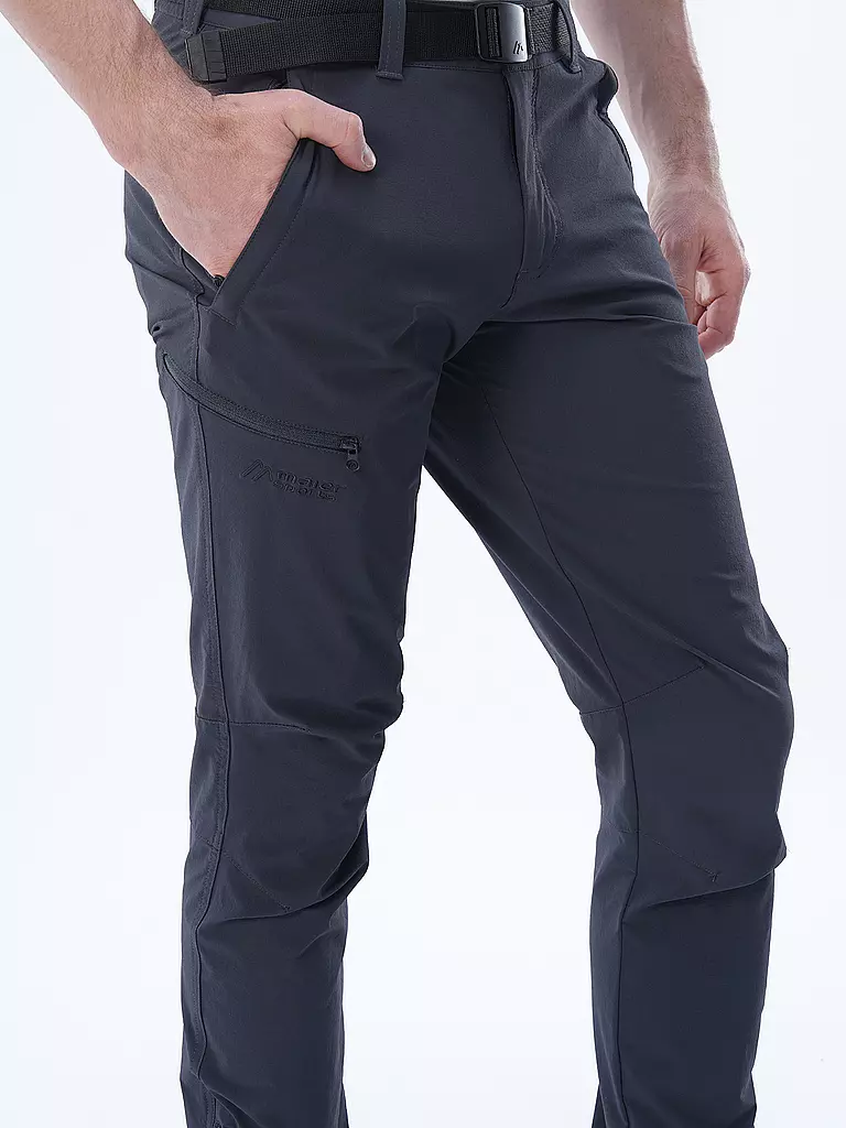 MAIER SPORTS | Herren Wanderhose Torid Slim | schwarz
