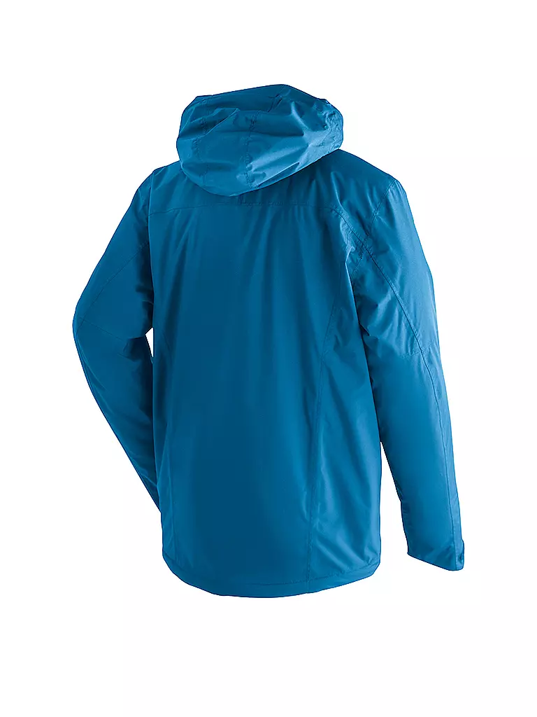 MAIER SPORTS | Herren Wanderjacke Metor Thermic Hoodie | blau
