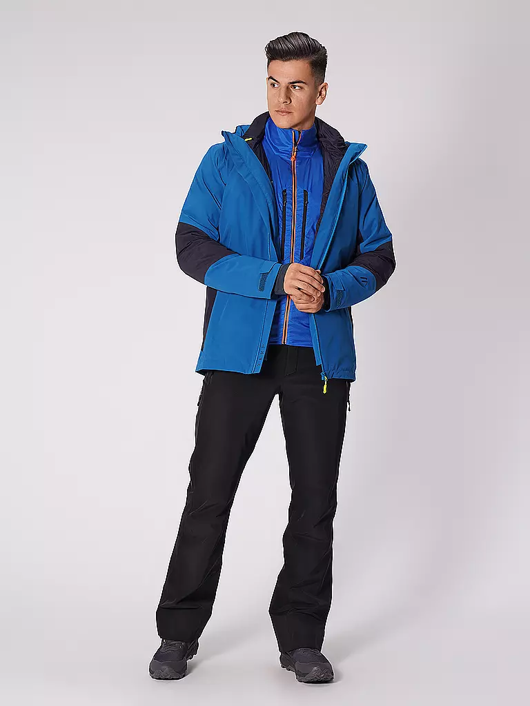 MAIER SPORTS | Herren Wanderjacke Ribut 3in1 | blau