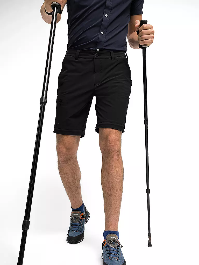 MAIER SPORTS | Herren ZippOff-Wanderhose Tajo T | grau
