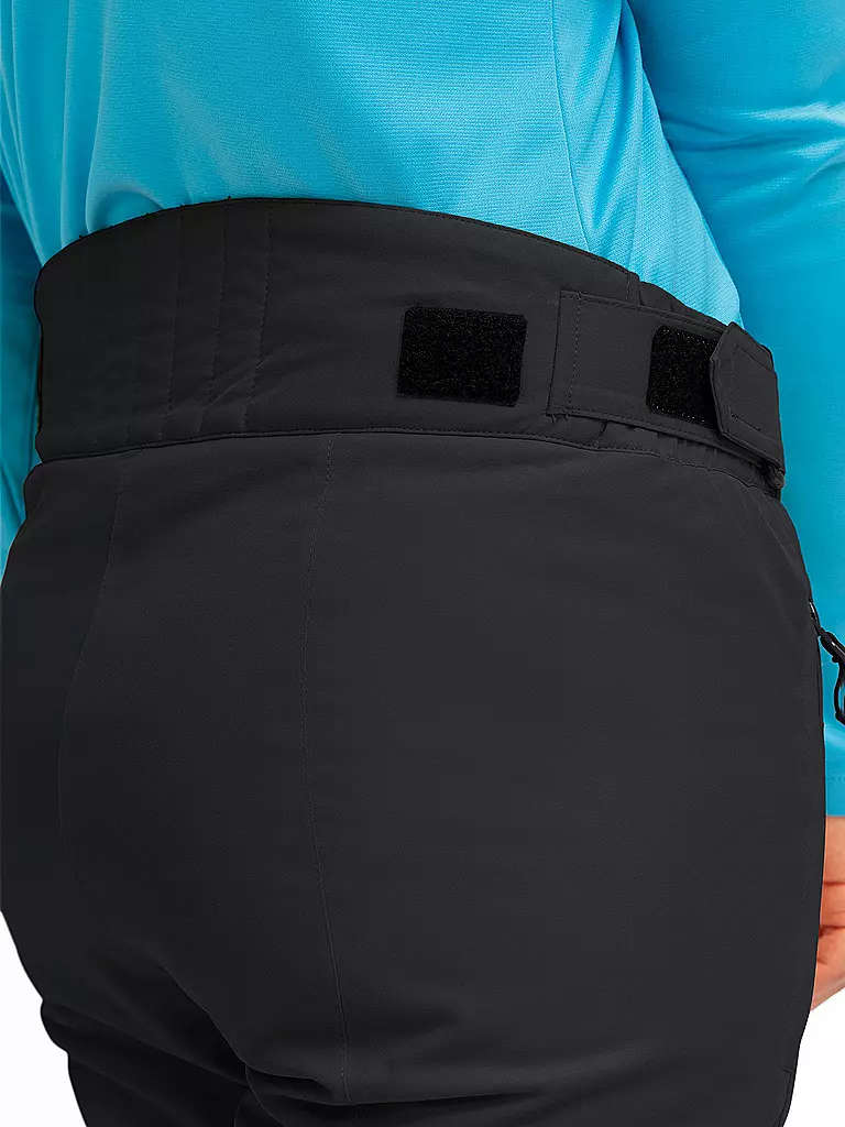 Pantaloni Da Sci Maier Sports Vroni Donna – Slim, Membrana MTEX 10.000, Antivento E Impermeabili, Neri