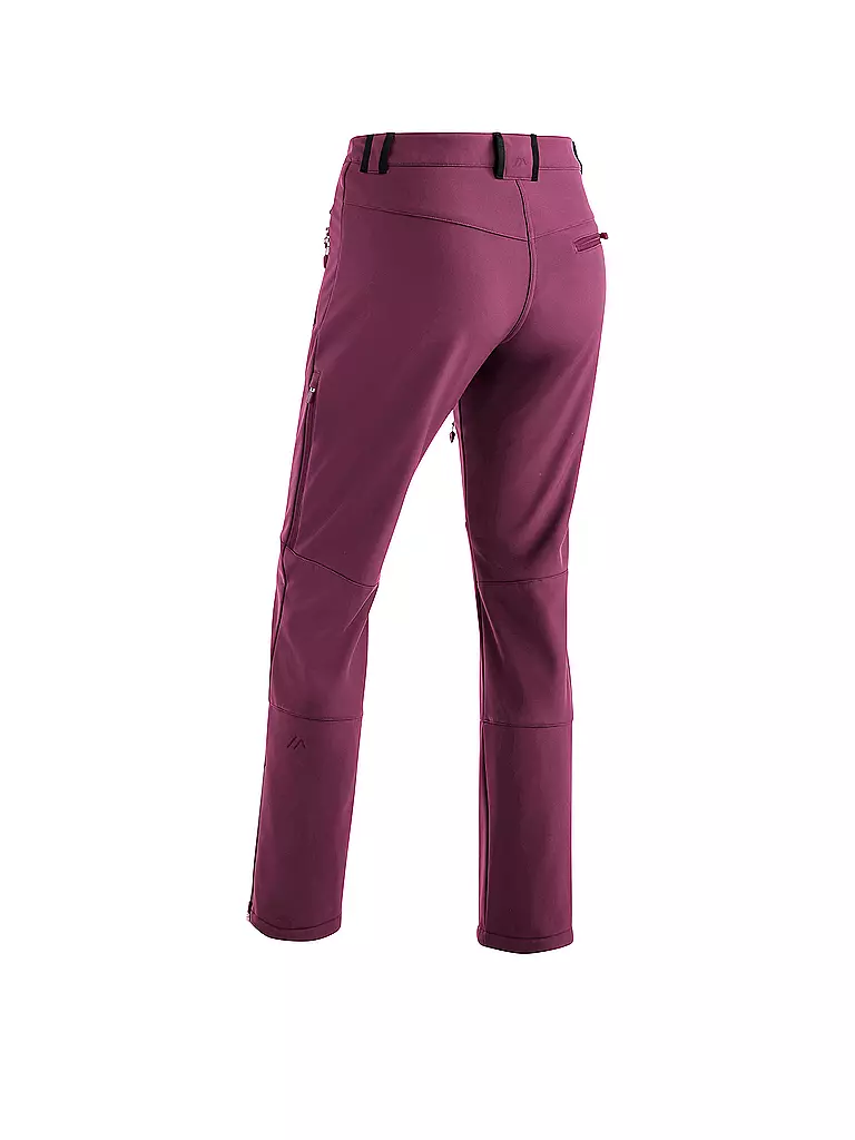 MAIER | Damen Wanderhose Adakit  mit Schneefang | dunkelrot