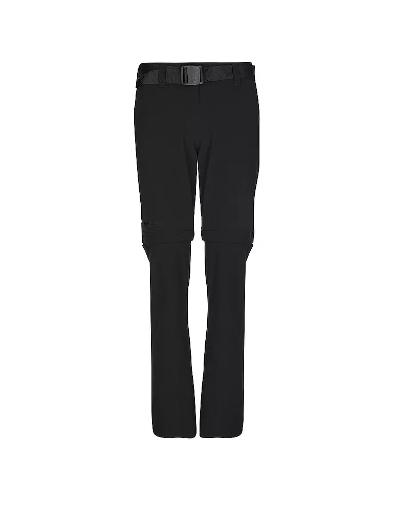 MAIER | Damen Wanderhose Nata2 ZipOff | schwarz