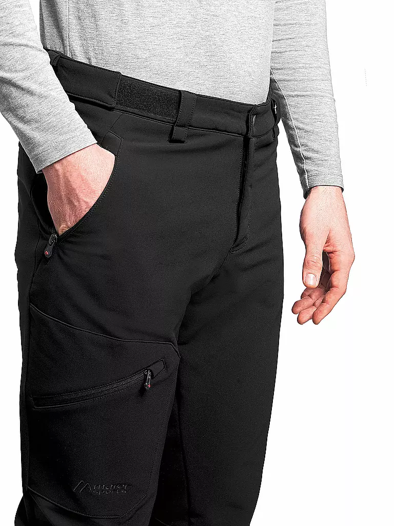 MAIER | Herren Hose Foidit | schwarz