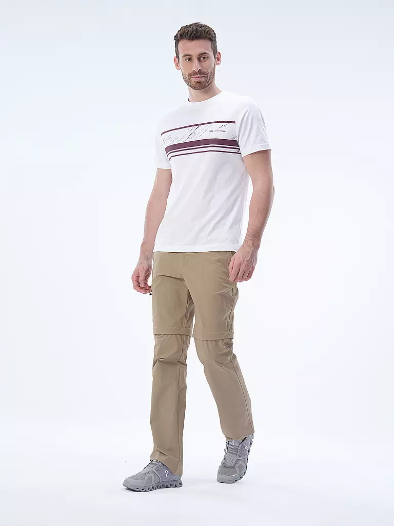 MAIER | Herren Wanderhose Tajo2 ZipOff  | beige