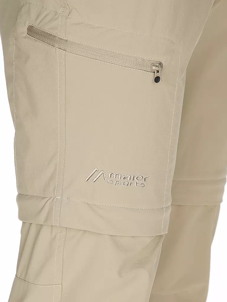 MAIER | Herren Wanderhose Tajo2 ZipOff  | beige