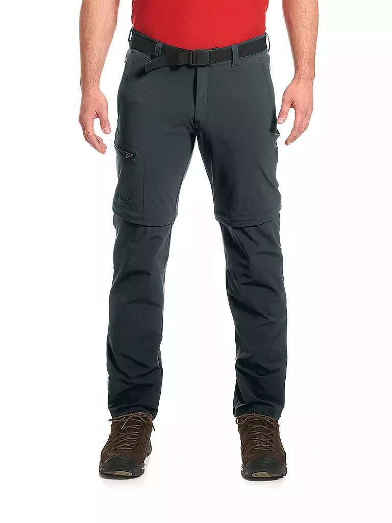 MAIER | Herren ZippOff-Wanderhose Tajo T | grau