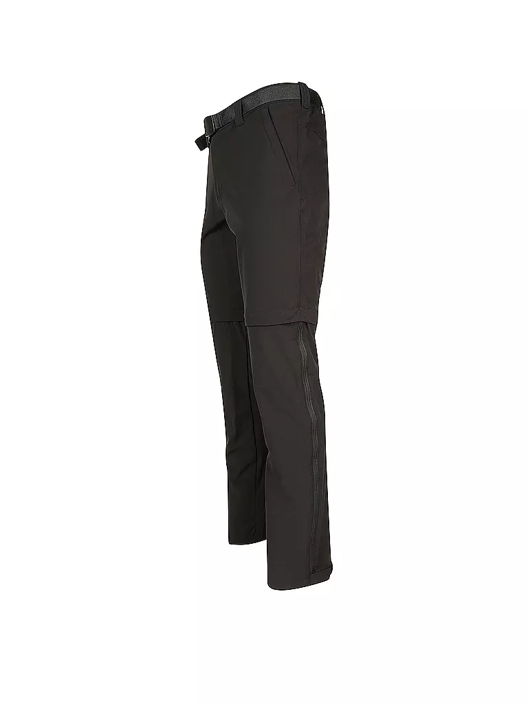 MAIER | Herren ZippOff-Wanderhose Tajo T | schwarz