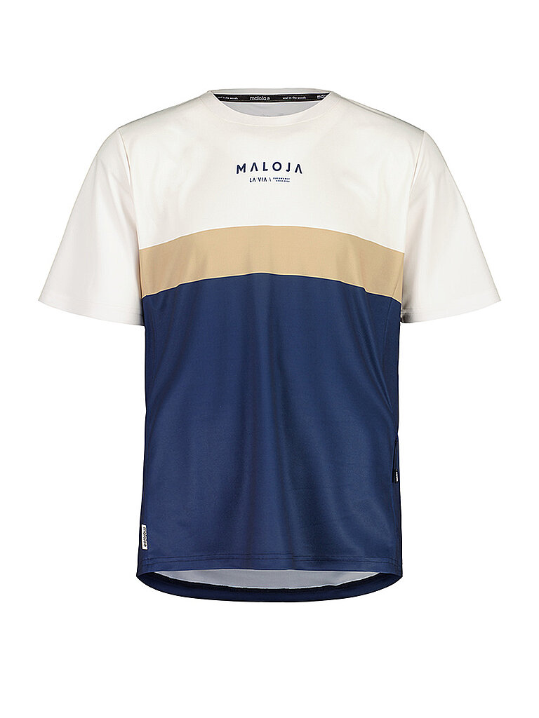MALOJA Herren Radtrikot BarettiM. Multi dunkelblau | M
