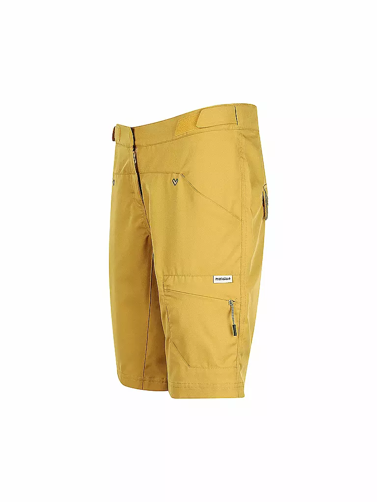 MALOJA | Damen Bikeshort CaraminaM. | gelb