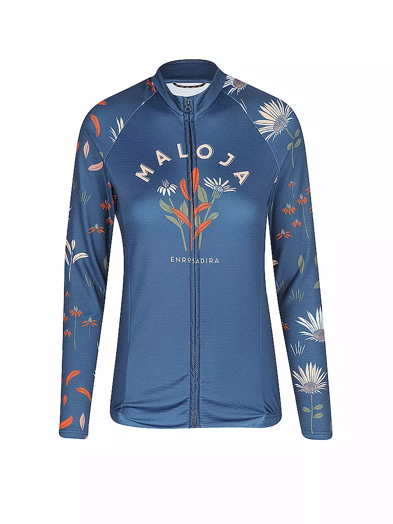 MALOJA | Damen Rad Trikot GanesM. 1/1 | blau