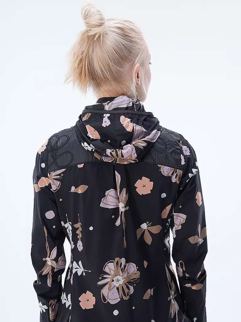 MALOJA | Damen Radjacke TamaraM. Hybrid Printed | schwarz