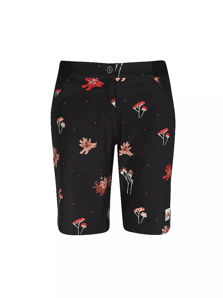 MALOJA | Damen Radshort AnemonaM. Printed | schwarz