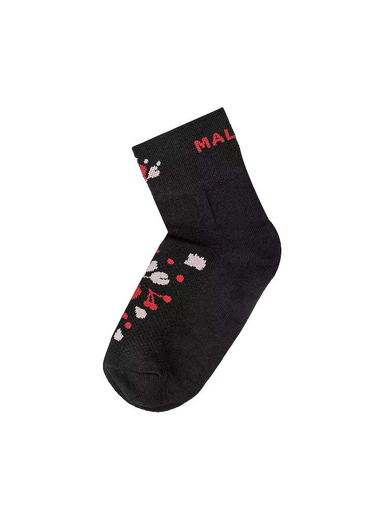 MALOJA | Damen Radsocken WeissmoosM. | schwarz