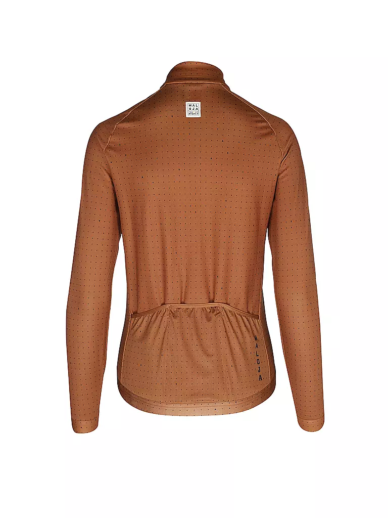 MALOJA | Damen Radtrikot SandlingM. LS | camel