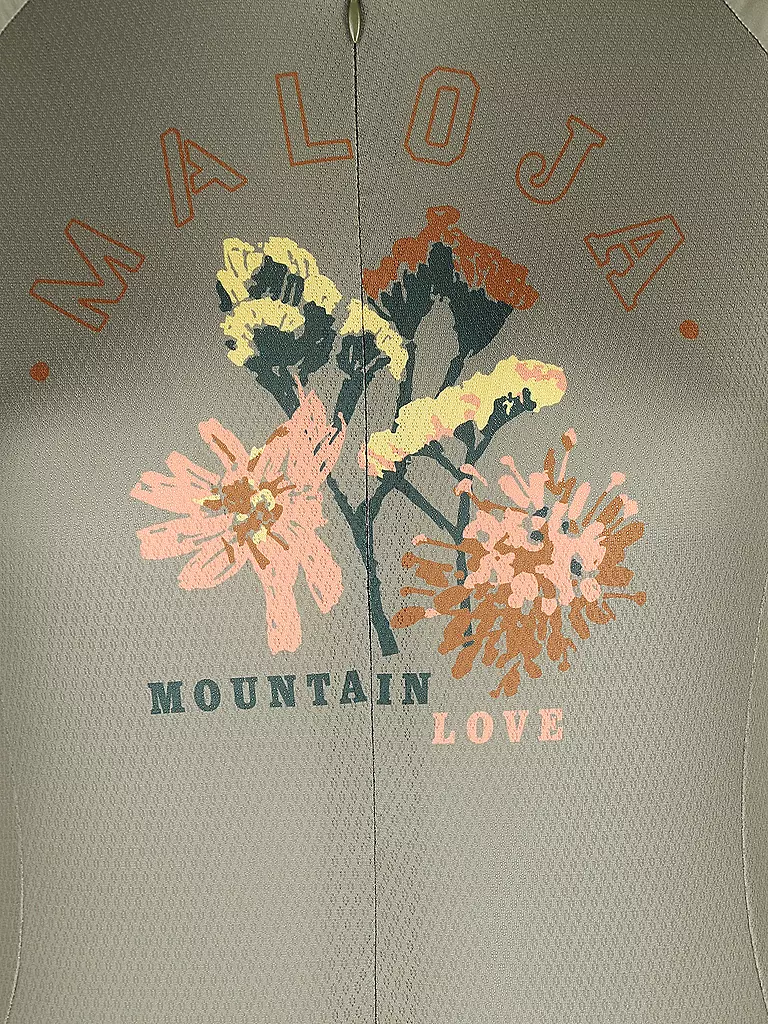 MALOJA | Damen Radtrikot VanilM. SS | olive