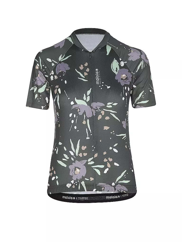 MALOJA | Damen Radtrikot VilsaM. | dunkelgrün