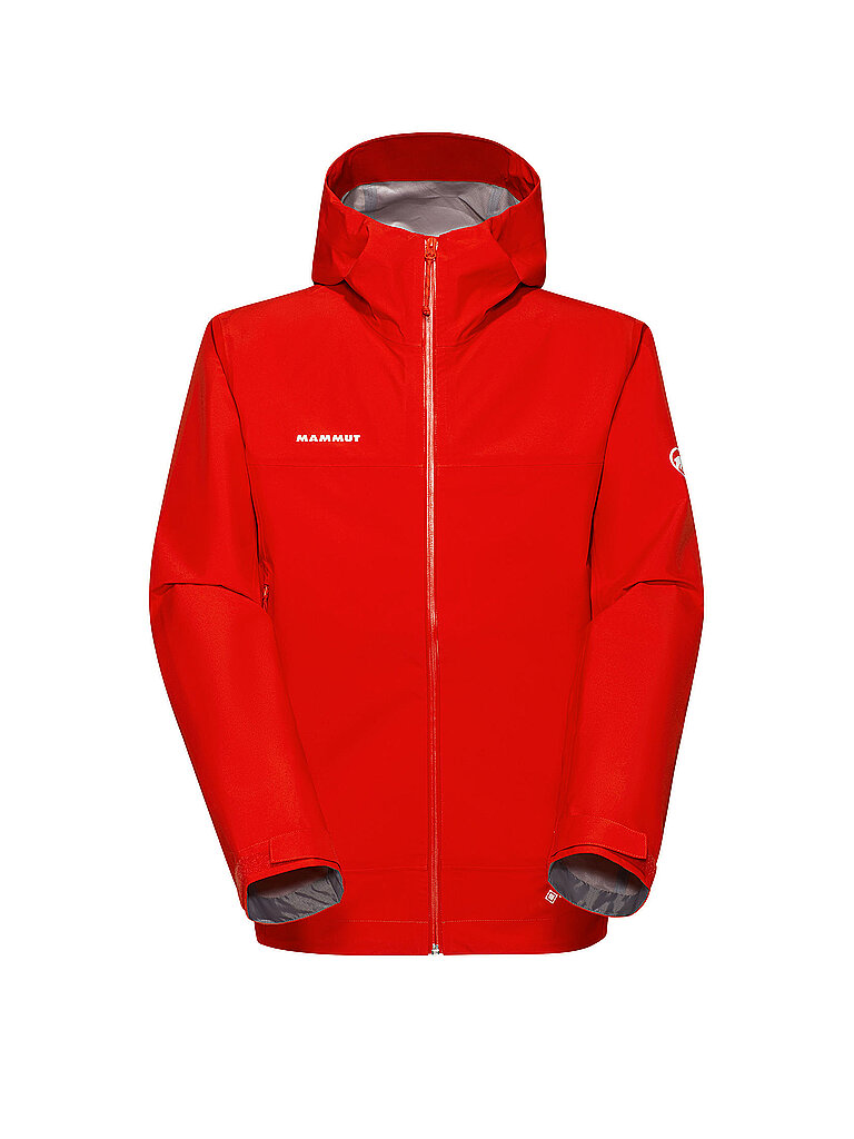 mammut MAMMUT Herren Wanderjacke Crater Light 3L GTX Hoodie rot | XL, rot