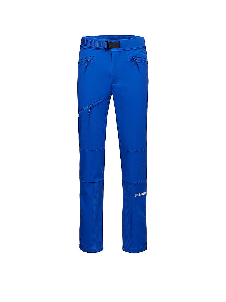 mammut MAMMUT Herren Softshell Tourenhose Eiger Nordwand Advanced blau | 48, blau