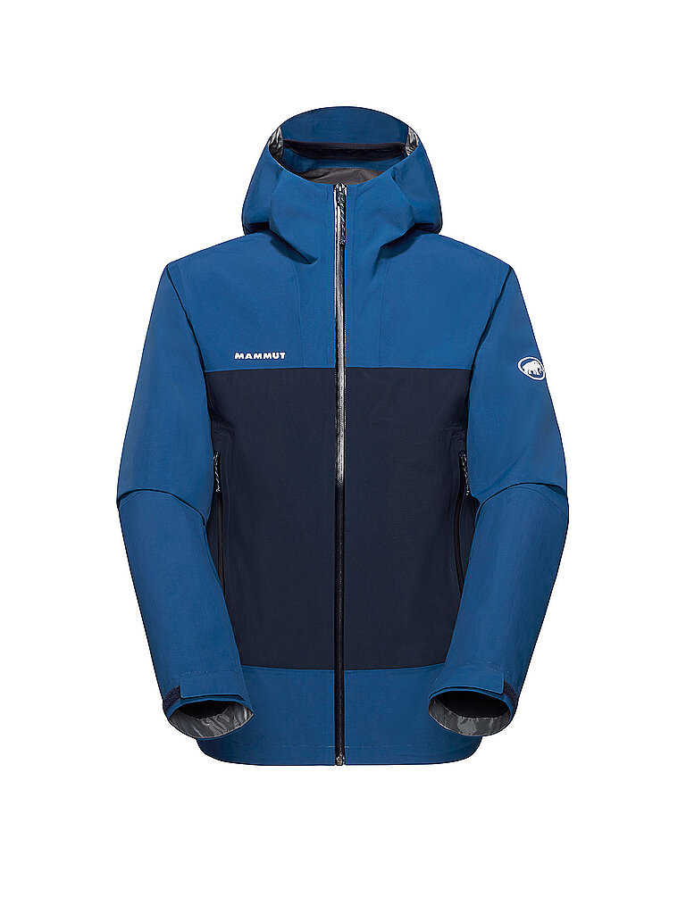 MAMMUT Herren Wanderjacke Crag 2,5L Hoodie blau | XXL