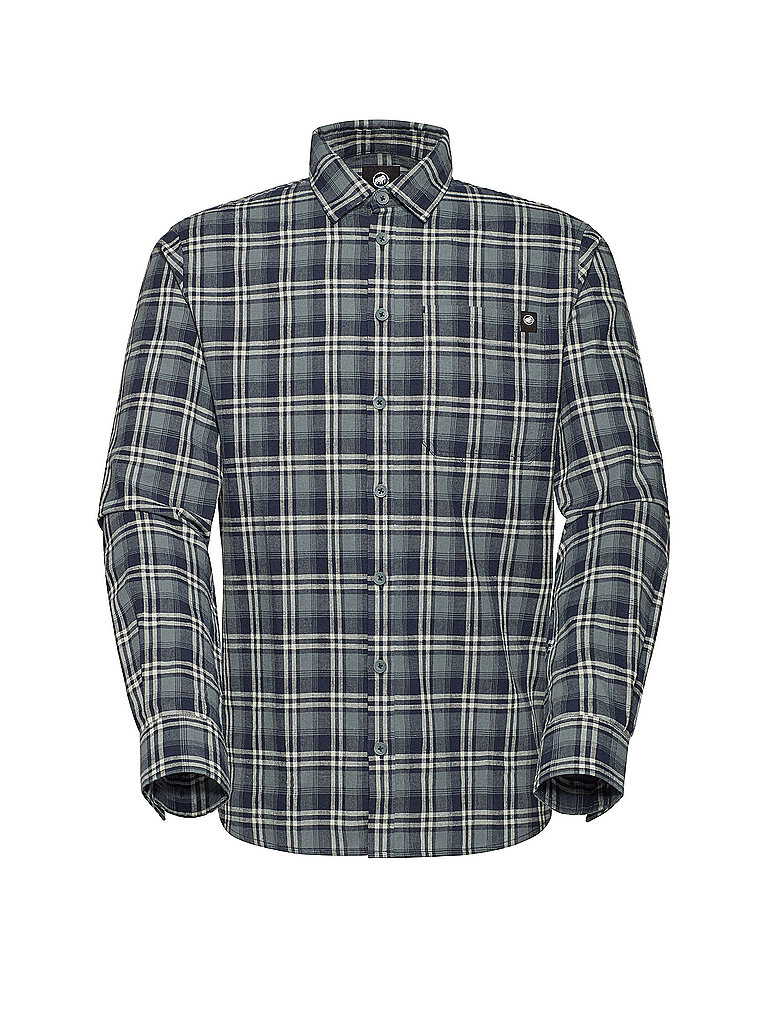 mammut MAMMUT Herren Wanderhemd Trovat Summer dunkelblau | L, dunkelblau