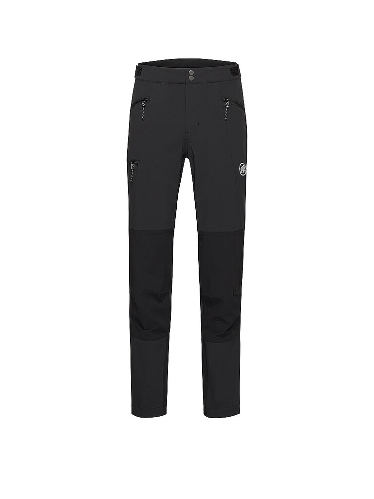 MAMMUT Herren Softshell Wanderhose Courmayeur schwarz | 56 (kurz)