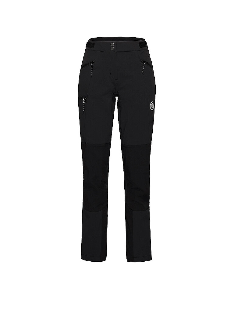 mammut MAMMUT Damen Softshell Wanderhose Courmayeur schwarz | 34, schwarz