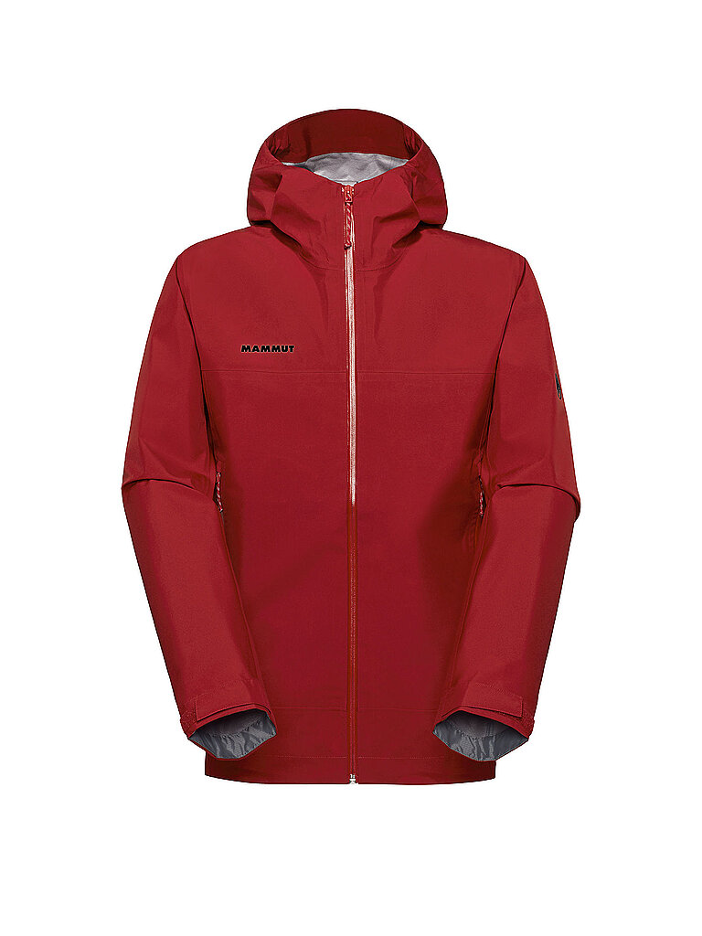 mammut MAMMUT Herren Wanderjacke Crater Light 3L GTX Hoodie rot | M, rot