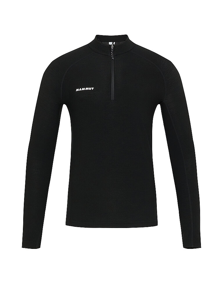 mammut MAMMUT Herren Funktions Zipshirt Tree Wool FL schwarz | M, schwarz