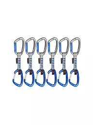 MAMMUT | 6er Pack Crag Keylock Wire 10 cm Indicator Express Set | silber