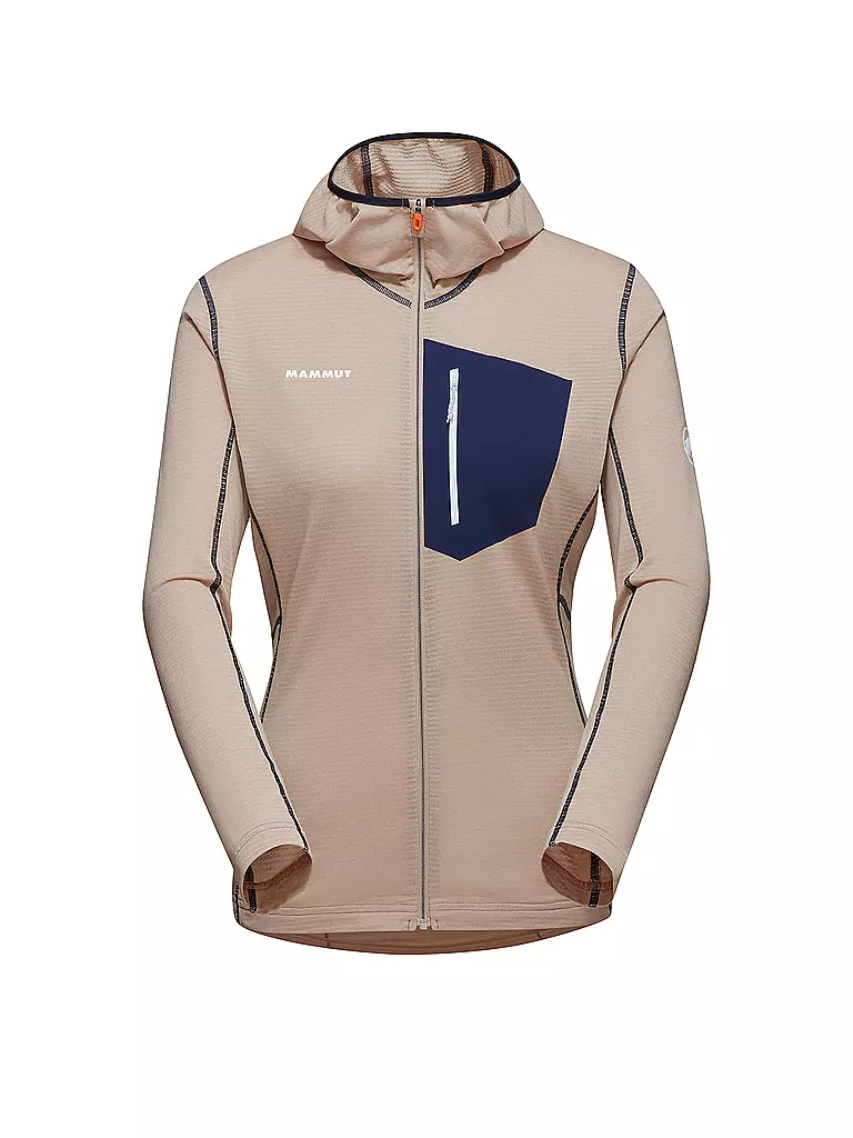 MAMMUT | Damen Fleecejacke Aenergy Light Polartec Hoodie | dunkelblau
