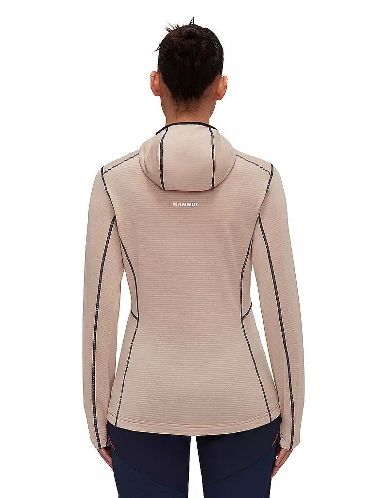 MAMMUT | Damen Fleecejacke Aenergy Light Polartec Hoodie | dunkelblau