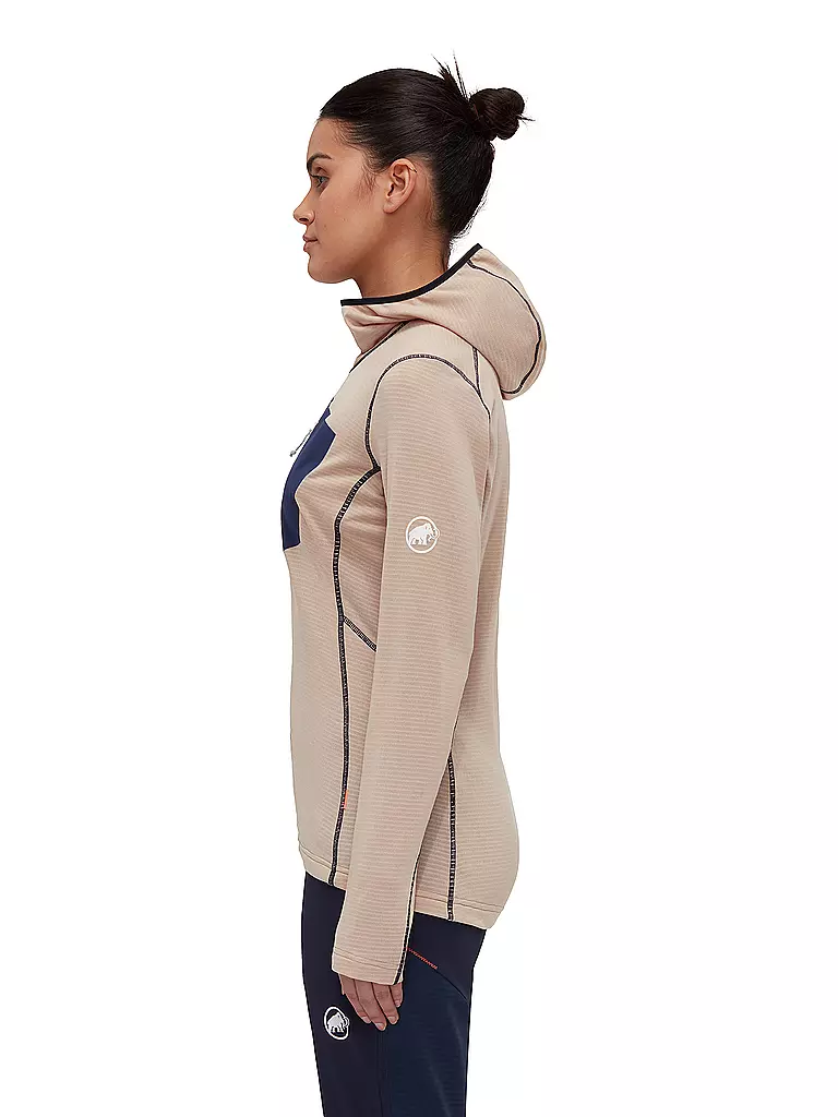MAMMUT | Damen Fleecejacke Aenergy Light Polartec Hoodie | dunkelblau