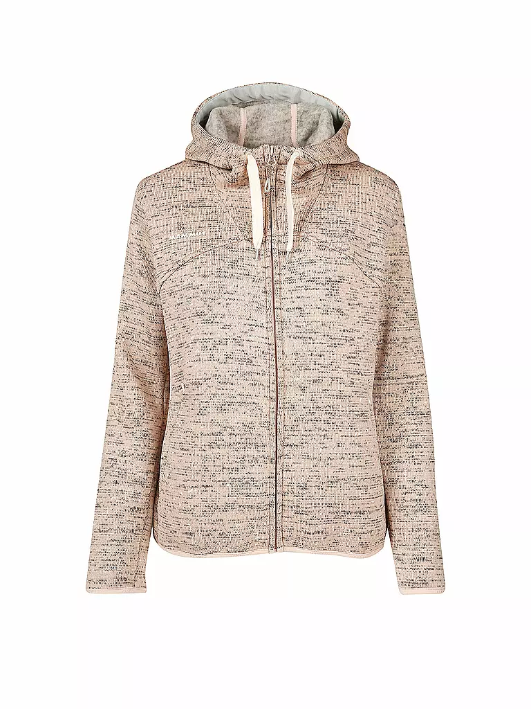 MAMMUT | Damen Fleecejacke Chamuera Hooded | rosa